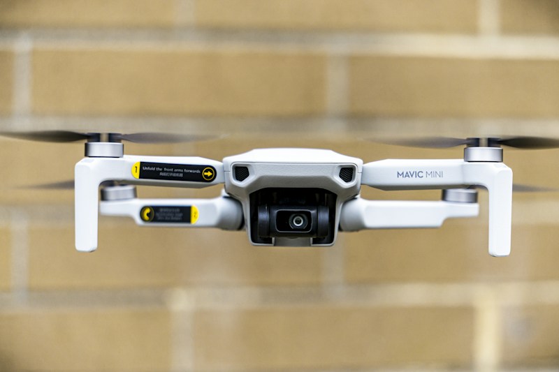 Drone utilizado no monitoramento aéreo